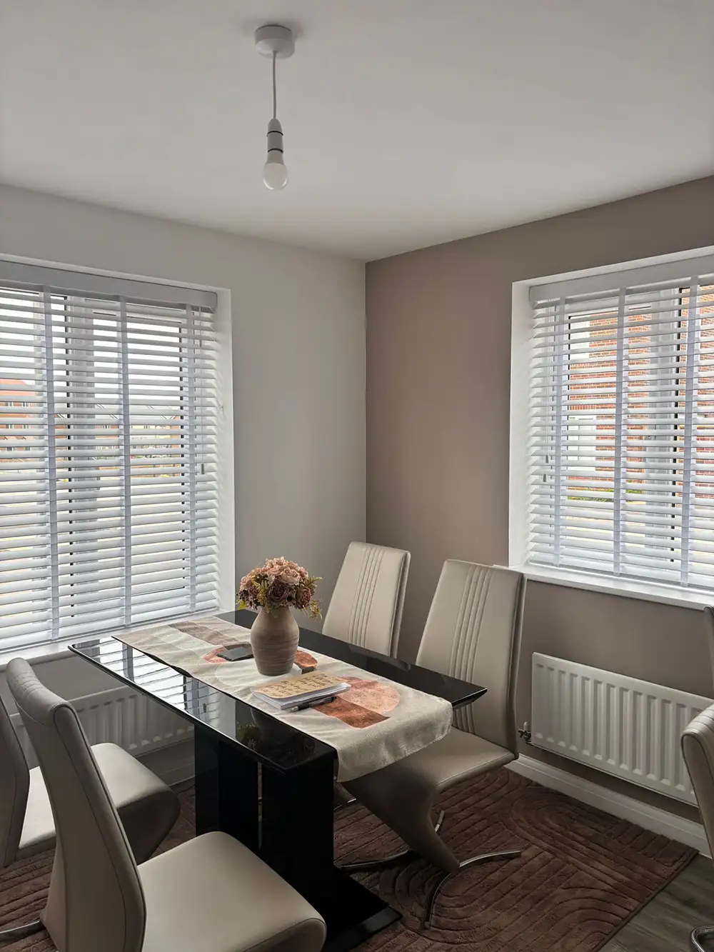 Dining Room Venetian Blinds